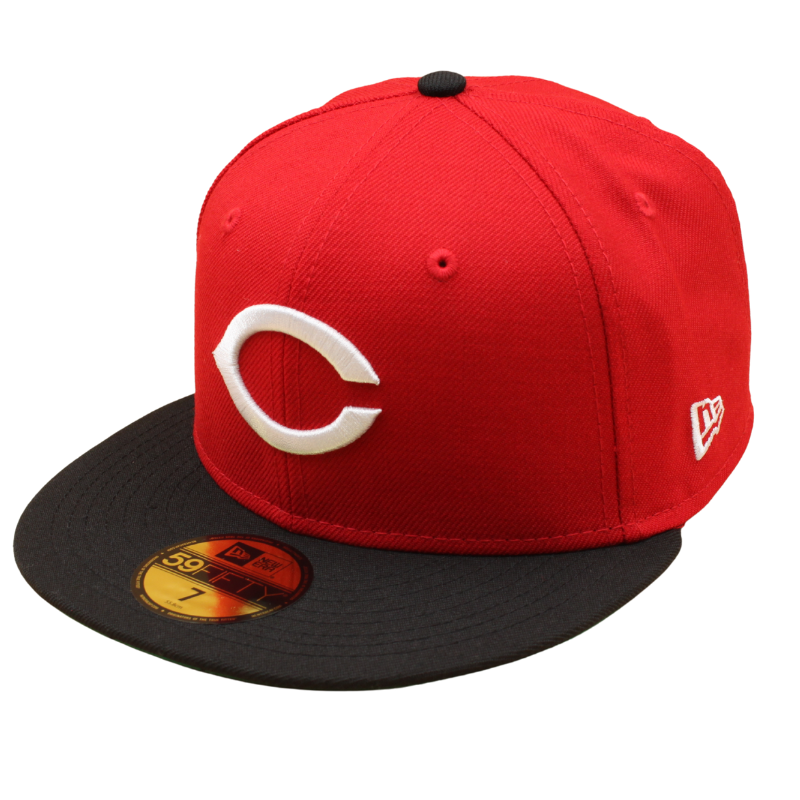 New Era - 59FIFTY - Cincinnati Reds - World Series 1975 - Red/Black Green/UV - Headz Up 