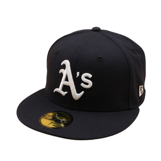 New Era - 59FIFTY Fitted Cap - Oakland Athletics - Navy/Sky Blue