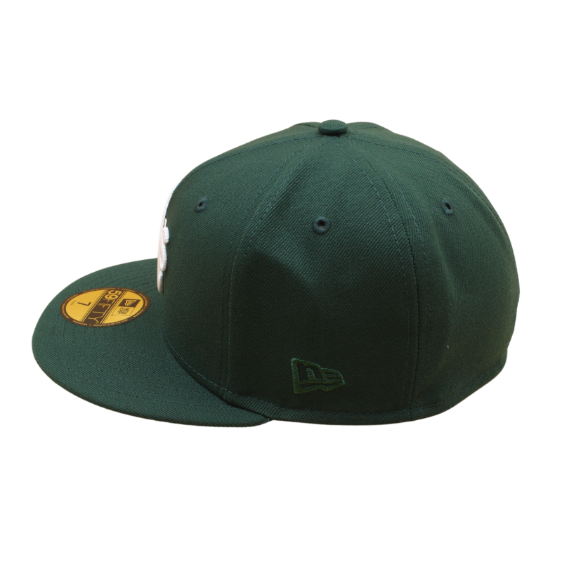 New Era - 59Fifty Fitted Cap - Oakland Athletics - Rickey Henderson - Dark Green - Headz Up 