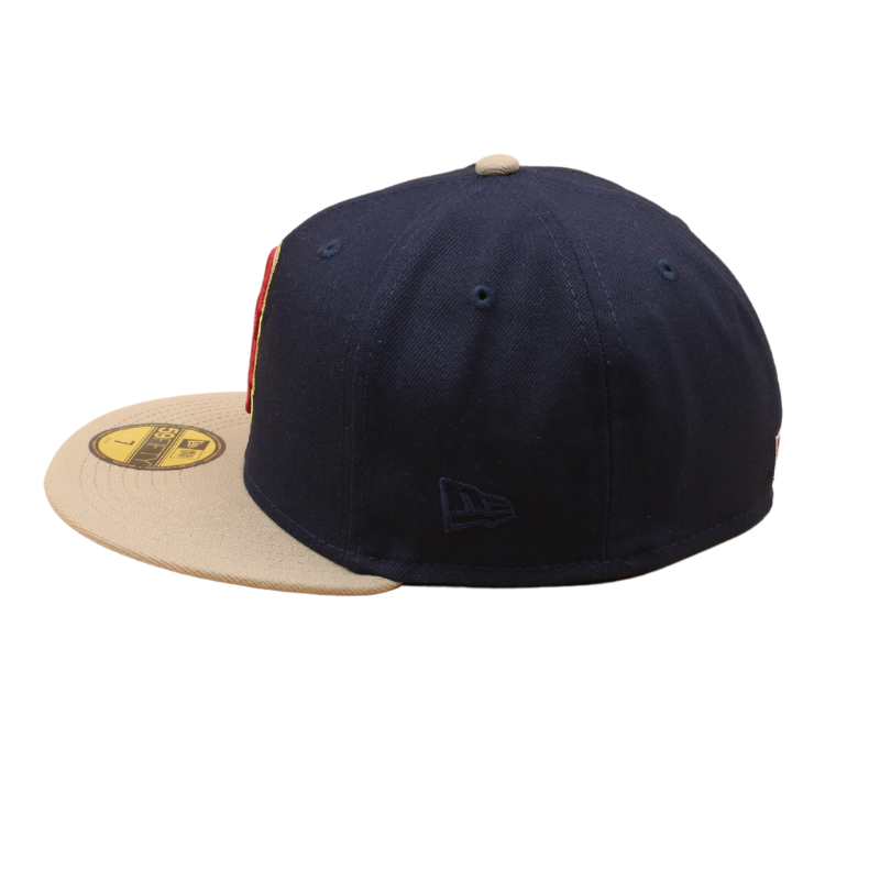 New Era Boston Red Sox Cooperstown 59Fifty Fitted 2018 World Series - Nightshift Blue/Camel - Headz Up 