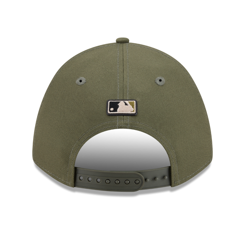 New Era - Detroit Tigers - 9FORTY M-CROWN - A-Frame Snapback - ARMED FORCES - Olive - Headz Up 