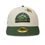 New Era - MLB Pin 59Fifty Low Profile Fitted - Colorado Rockies - Chrome/Green - Headz Up 
