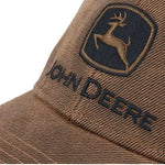 John Deere - Oilskin with TM Cap - Brown - Headz Up 