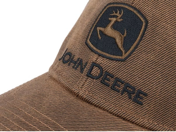 John Deere - Oilskin with TM Cap - Brown - Headz Up 