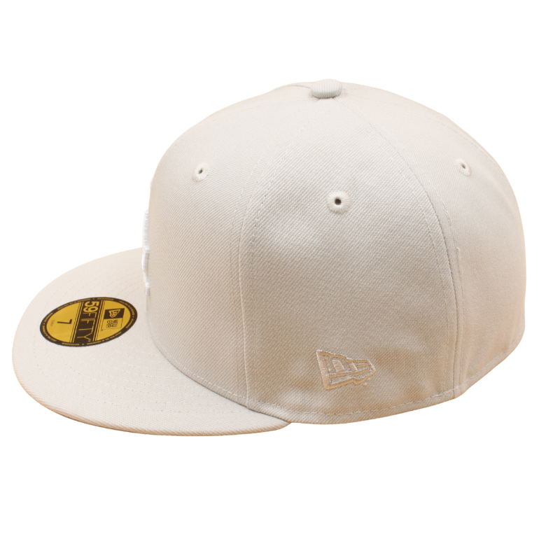 New Era - 59FIFTY Fitted - Los Angeles Dodgers - Stone/Grey UV - Headz Up 