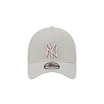Mothers Day New York Yankees 39Thirty Stretch Fit - Stone/Pink - Headz Up 