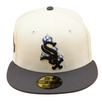 New Era - 59FIFTY - Chicago White Sox Cooperstown - FLAME - Chrome/Graphite - Headz Up 