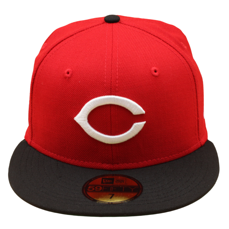 New Era - 59FIFTY - Cincinnati Reds - World Series 1975 - Red/Black Green/UV - Headz Up 