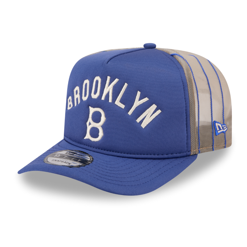 New Era - 9FIFTY A-Frame ARCHED Trucker - Brooklyn Dodgers - OTC - Headz Up 