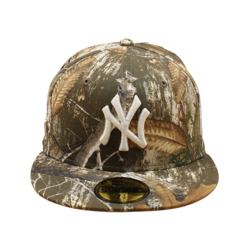 New Era - 59fifty Fitted Cap - New York Yankees - World Series 1999 - Real Tree Camo - Headz Up 