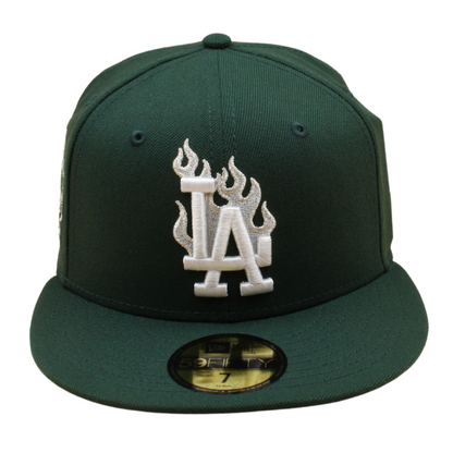 New Era - 59FIFTY Fitted -  Los Angeles Dodgers - 40th Anniversary - Dark Green