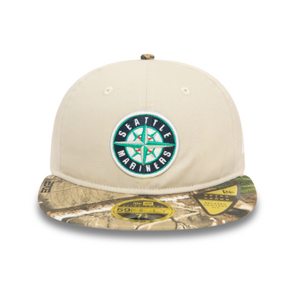 New Era - 59fifty Retro Crown - Seattle Mariners - Real Tree Camo