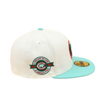 Chicago Cubs Cooperstown 59Fifty Fitted 100 Years - Chrome/Mint - Headz Up 