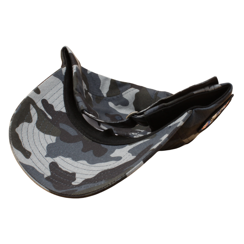 Headz Up - Live Cypher - "ODENSE" - Unstructured A-Frame Cap - Blue/Grey Camo - Headz Up 