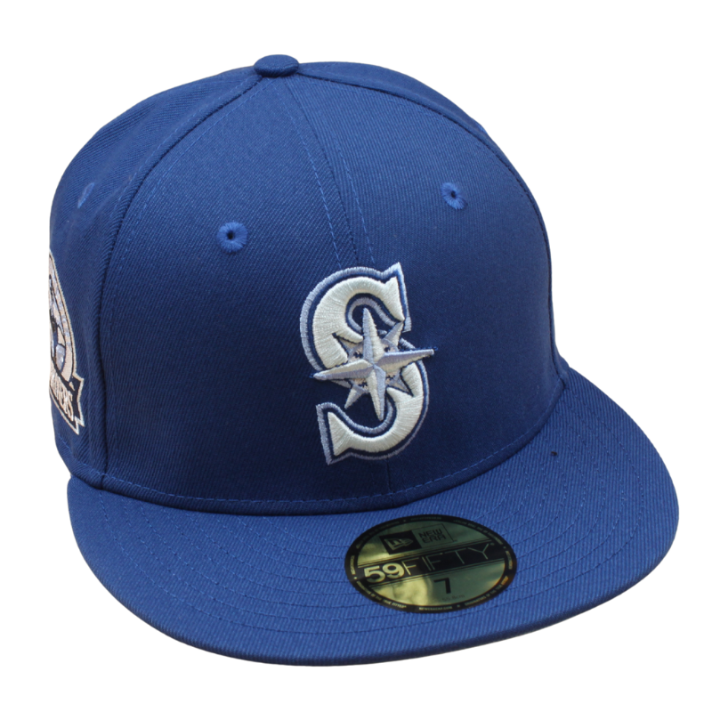 New Era - 59FIFTY Fitted - Seattle Mariners - 30th Anniversary - Songbird Blue/Birdseye UV - Headz Up 