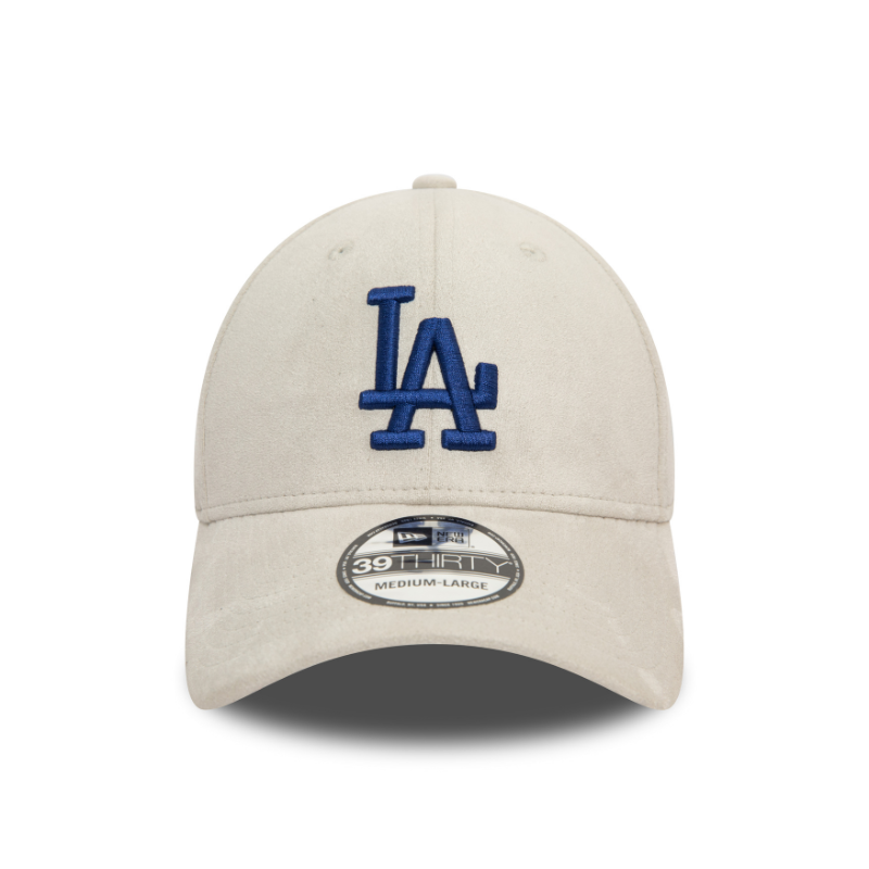 New Era - 39thirty - Faux Suede - Los Angeles Dodgers - Grey - Headz Up 