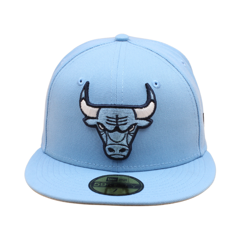 New Era - 59Fifty Fitted Cap - Chicago Bulls - Sky Blue/Grey - Headz Up 