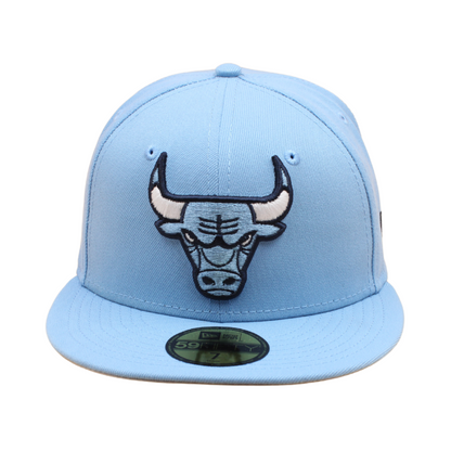 New Era - 59Fifty Fitted Cap - Chicago Bulls - Sky Blue/Grey