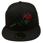 New Era - 59FIFTY - New York Yankees - BIG ROSE - Black/Black - Headz Up 