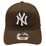 New Era - 9FORTY A-Frame Cap - New York Yankees - Walnut - Headz Up 