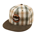 New Era - 59FIFTY Fitted Cap - Chicago Cubs - PLAID - Walnut/Cord - Headz Up 
