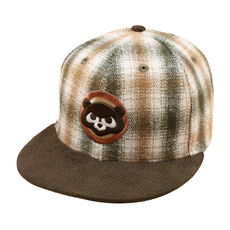 New Era - 59FIFTY Fitted Cap - Chicago Cubs - PLAID - Walnut/Cord - Headz Up 