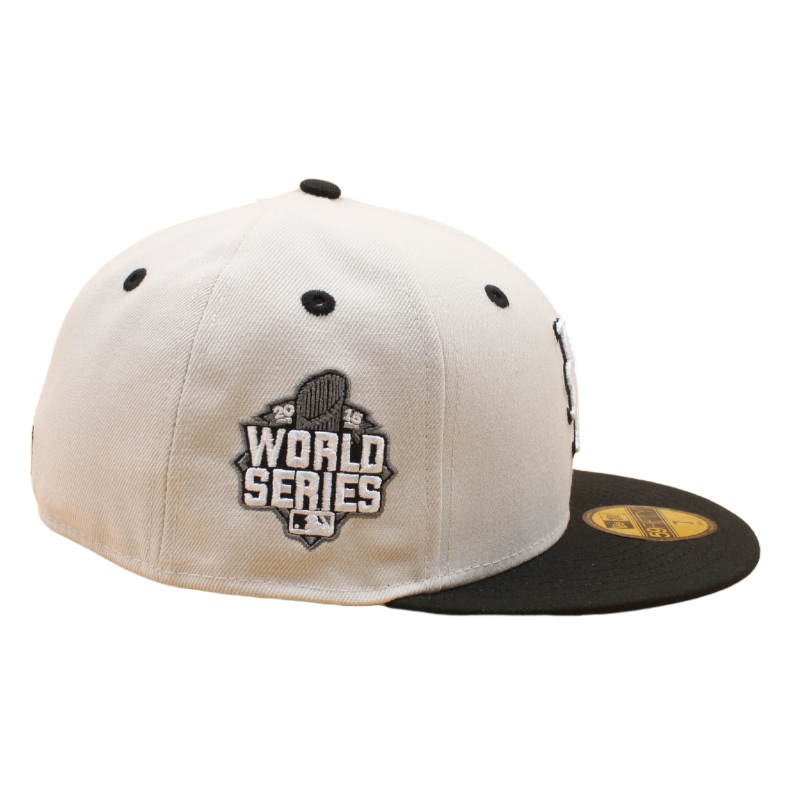 New Era - New York Mets Cooperstown 59Fifty Fitted - World Series 2015 - Stone/Black - Headz Up 