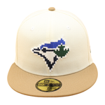 New Era - 59FIFTY - Toronto Blue Jays - PIXEL - Chrome/Beige - Headz Up 