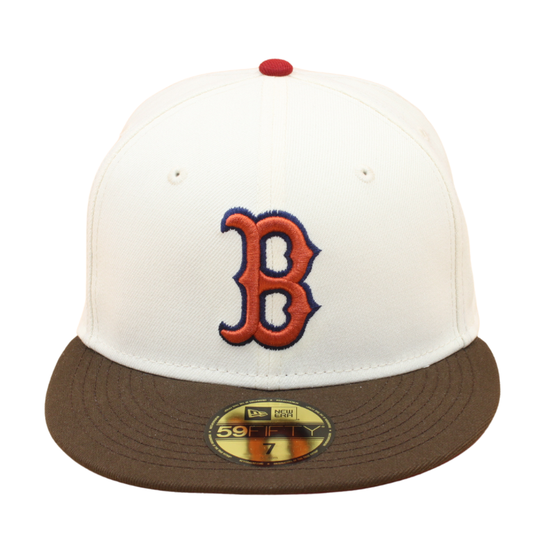 New Era - Boston Red Sox 59Fifty Fitted - Chrome/Walnut - Headz Up 