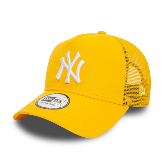 New Era League Essential Trucker Cap - New York Yankees - Yellow
