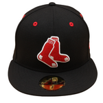 New Era - 59FIFTY - Boston Red Sox - "Socks" - Black/Grey UV - Headz Up 
