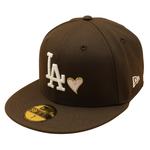 New Era - 59FIFTY - Los Angeles Dodgers - World Series 2024 - Walnut/Pink UV - Headz Up 