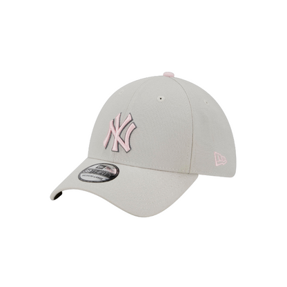 Mothers Day New York Yankees 39Thirty Stretch Fit - Stone/Pink - Headz Up 
