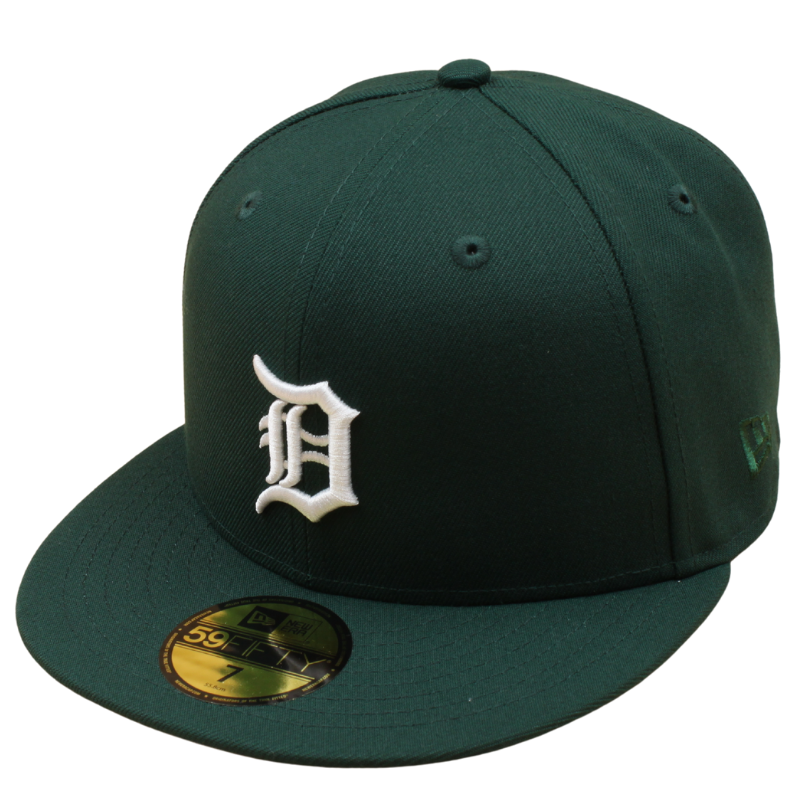 New Era - 59FIFTY Fitted - Detroit Tigers - Dark Green/Grey UV - Headz Up 