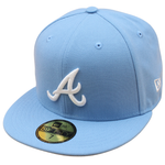 New Era - 59FIFTY Fitted - Atlanta Braves - Sky Blue/Grey UV - Headz Up 