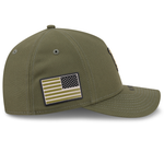 New Era - Boston Red Sox - 9FORTY M-CROWN - A-Frame Snapback - ARMED FORCES - Olive - Headz Up 