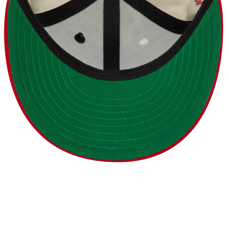 New Era - MLB Pin 59Fifty Low Profile Fitted - Arizona Diamondbacks - Chrome/Red - Headz Up 