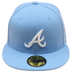 New Era - 59FIFTY Fitted - Atlanta Braves - Sky Blue/Grey UV - Headz Up 