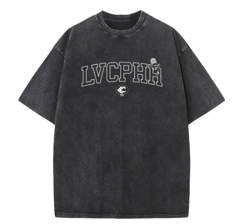 CHAPTER TWO - Live Cypher - Logo T-Shirt - Washed Black - Headz Up 
