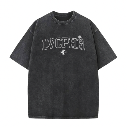 CHAPTER TWO - Live Cypher - Logo T-Shirt - Washed Black - Headz Up 