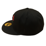 New Era - 59FIFTY - New York Yankees - BIG ROSE - Black/Black - Headz Up 