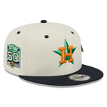 New Era - 9FIFTY Snapback - Houston Astros - MASCOT PIN - Chrome/Black - Headz Up 
