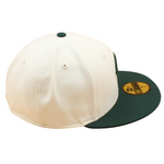 New Era - 59FIFTY Fitted Cap - Cincinatti Reds - 2-Tone - Chrome/Dark Green - Headz Up 