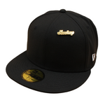 Headz Up - Cap Pin - "Script" Logo - Gold - Headz Up 