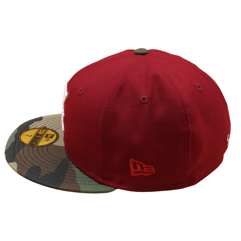 New Era - 59FIFTY - California Angels - Cardinal/Woodland Camo - Headz Up 