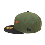 Baltimore Orioles Cooperstown 59Fifty Fitted 60th - Olive - Headz Up 