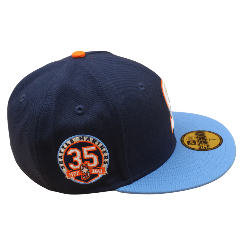New Era - 59FIFTY Fitted - Seattle Mariners - Navy/Air Force Blue/Grey UV - Headz Up 