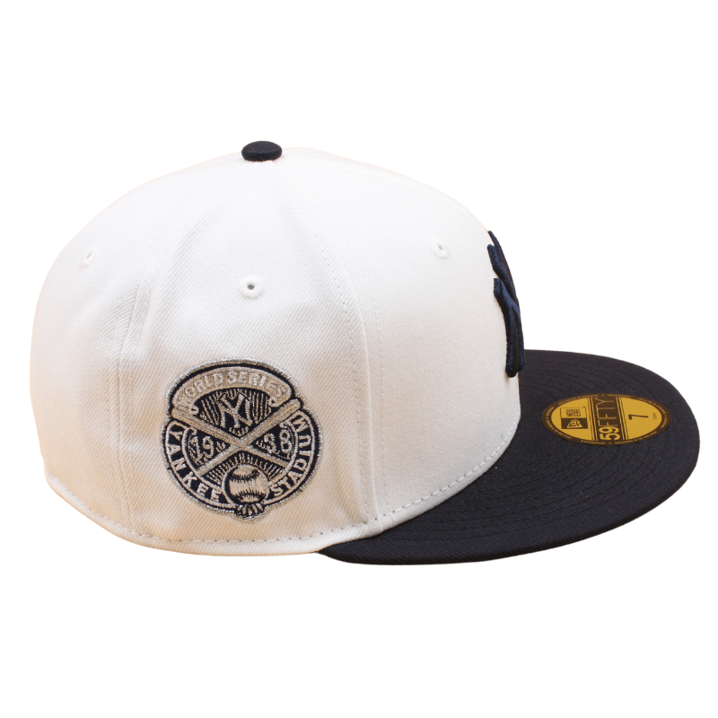 New Era - 59FIFTY Fitted -  New York Yankees - WS 1938 - White/Navy - Headz Up 