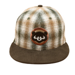 New Era - 59FIFTY Fitted Cap - Chicago Cubs - PLAID - Walnut/Cord - Headz Up 