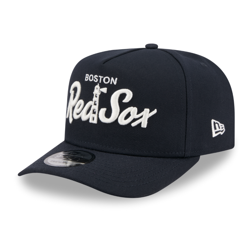 New Era - 9FIFTY A-Frame Snapback - Boston Red Sox - LOCAL PLAY - Navy - Headz Up 